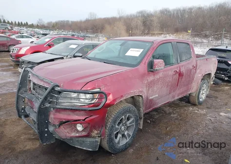 2017 Chevrolet Colorado Z71 из США, поврежденный, VIN 1GCGTDEN9H1226805